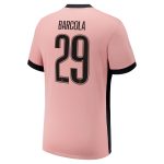 Exklusive psg x jordan drittes stadiontrikot 2024-25 mit cup-aufdruck barcola 29 Kollektion – Premium Paris Saint Germain Trikots