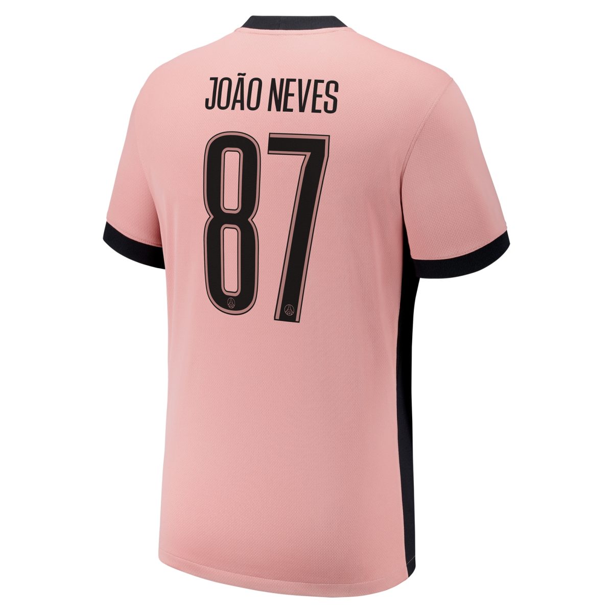 Exklusive psg x jordan drittes stadiontrikot 2024-25 mit cup-aufdruck joao neves 87 Kollektion – Premium Paris Saint Germain Trikots
