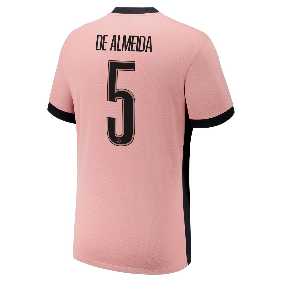 Exklusive psg x jordan drittes stadiontrikot 2024-25 mit de almeida 5-aufdruck Kollektion – Premium Paris Saint Germain Trikots