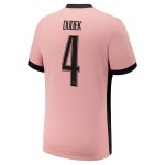 Exklusive psg x jordan drittes stadiontrikot 2024-25 mit dudek 4-aufdruck Kollektion – Premium Paris Saint Germain Trikots