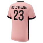 Exklusive psg x jordan drittes stadiontrikot 2024-25 mit kolo muani 23-aufdruck Kollektion – Premium Paris Saint Germain Trikots