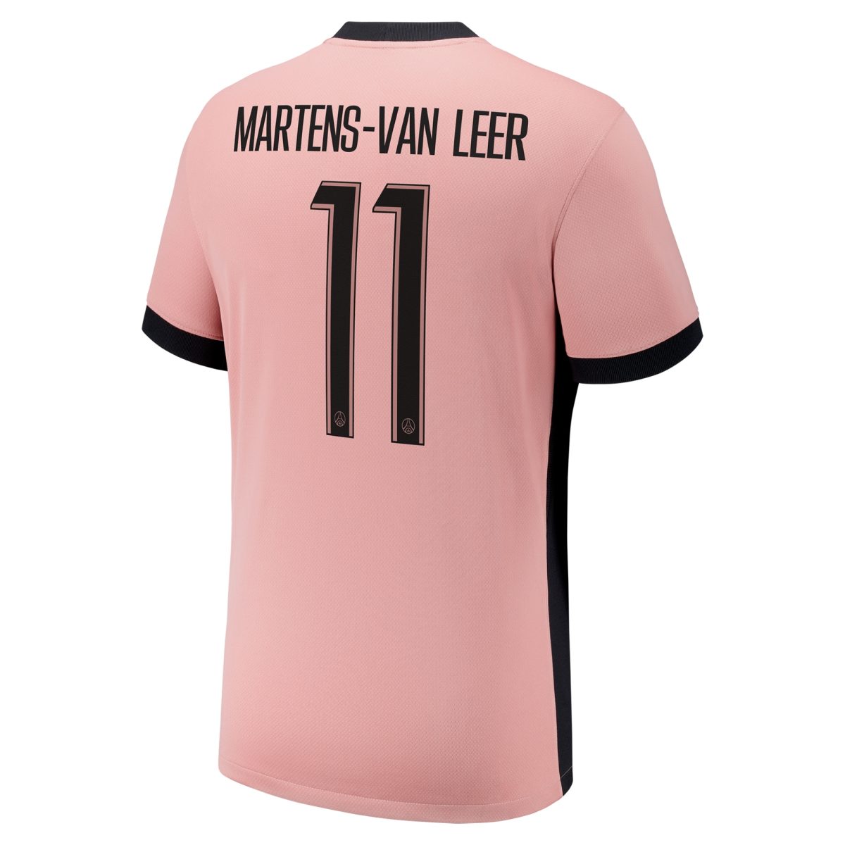 Exklusive psg x jordan drittes stadiontrikot 2024-25 mit martens-van leer 11-aufdruck Kollektion – Premium Paris Saint Germain Trikots