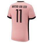 Exklusive psg x jordan drittes stadiontrikot 2024-25 mit martens-van leer 11-aufdruck Kollektion – Premium Paris Saint Germain Trikots