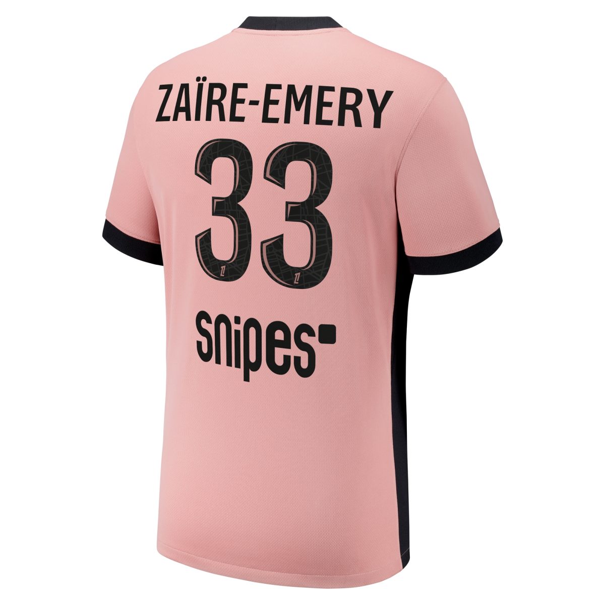 Exklusive psg x jordan drittes stadiontrikot 2024-25 mit zaire-emery 33-aufdruck Kollektion – Premium Paris Saint Germain Trikots