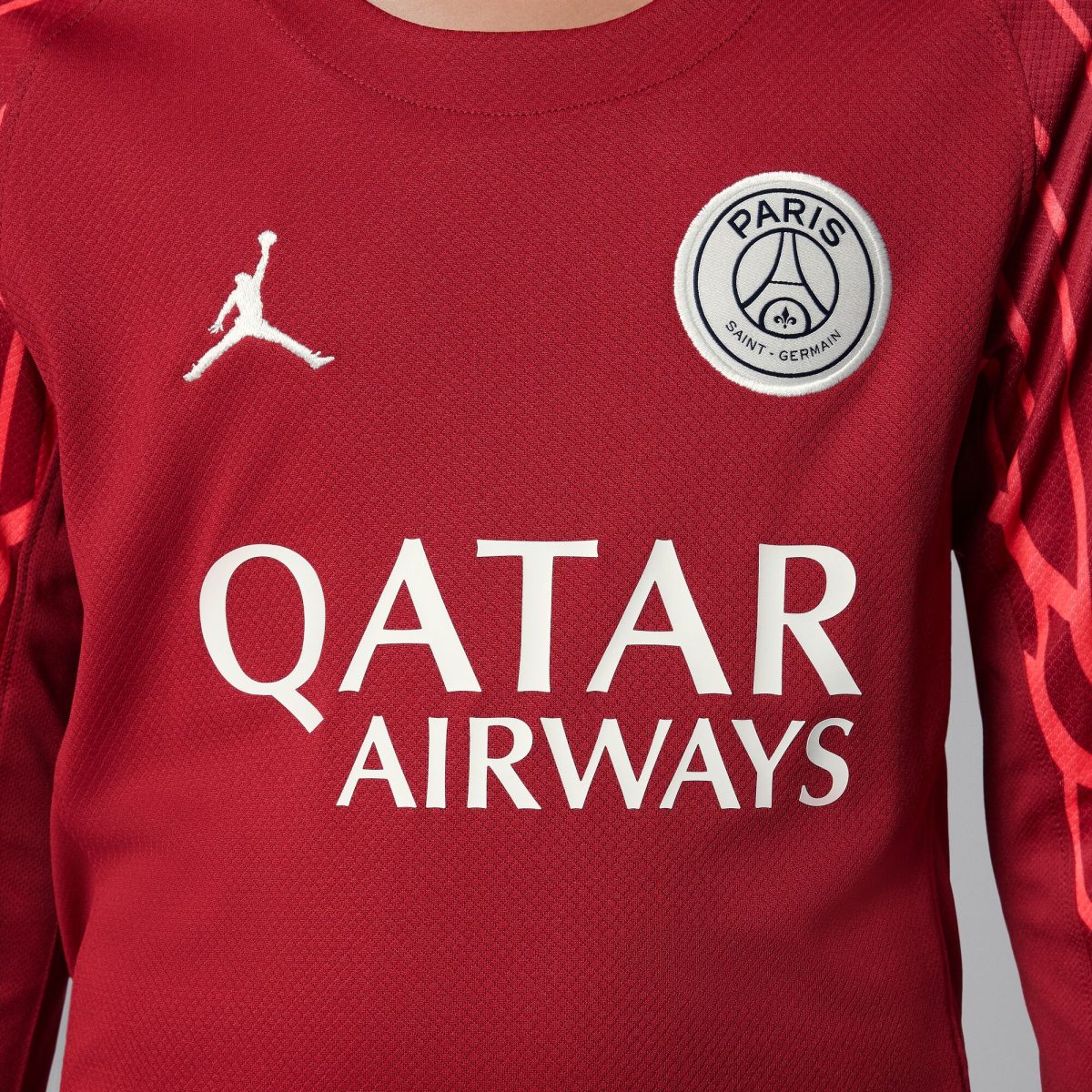 Exklusive psg x jordan fourth stadium langarm-torwarttrikot 2024-25 – kinder mit personalisieren druck Kollektion – Premium Paris Saint Germain Trikots